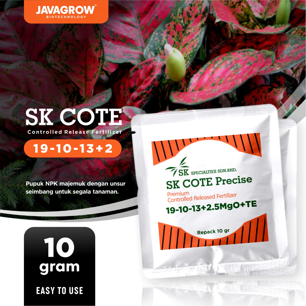 Jual Pupuk Npk Merah Nutrisi Tanaman Osmocote SK COTE PRECISE SR 19 10 ...