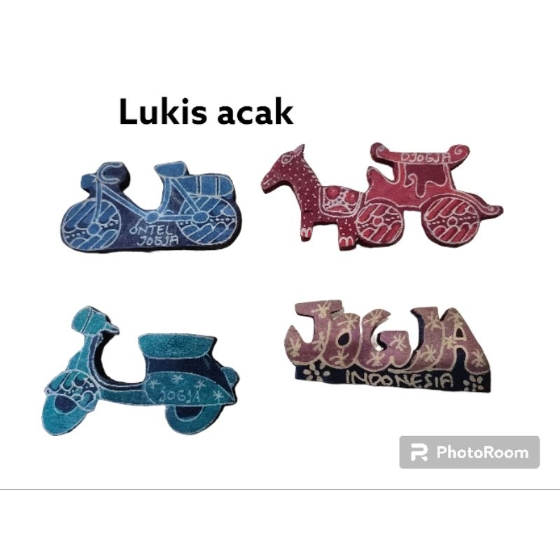 Jual souvenir kulkas 10 ribu dapat 3 pcs / kulkas khas
