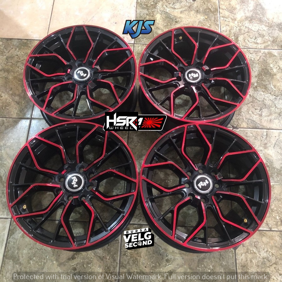 Jual Velg seken buat mobil igenis,vios yaris model RH R15X6,5 8X100 ...