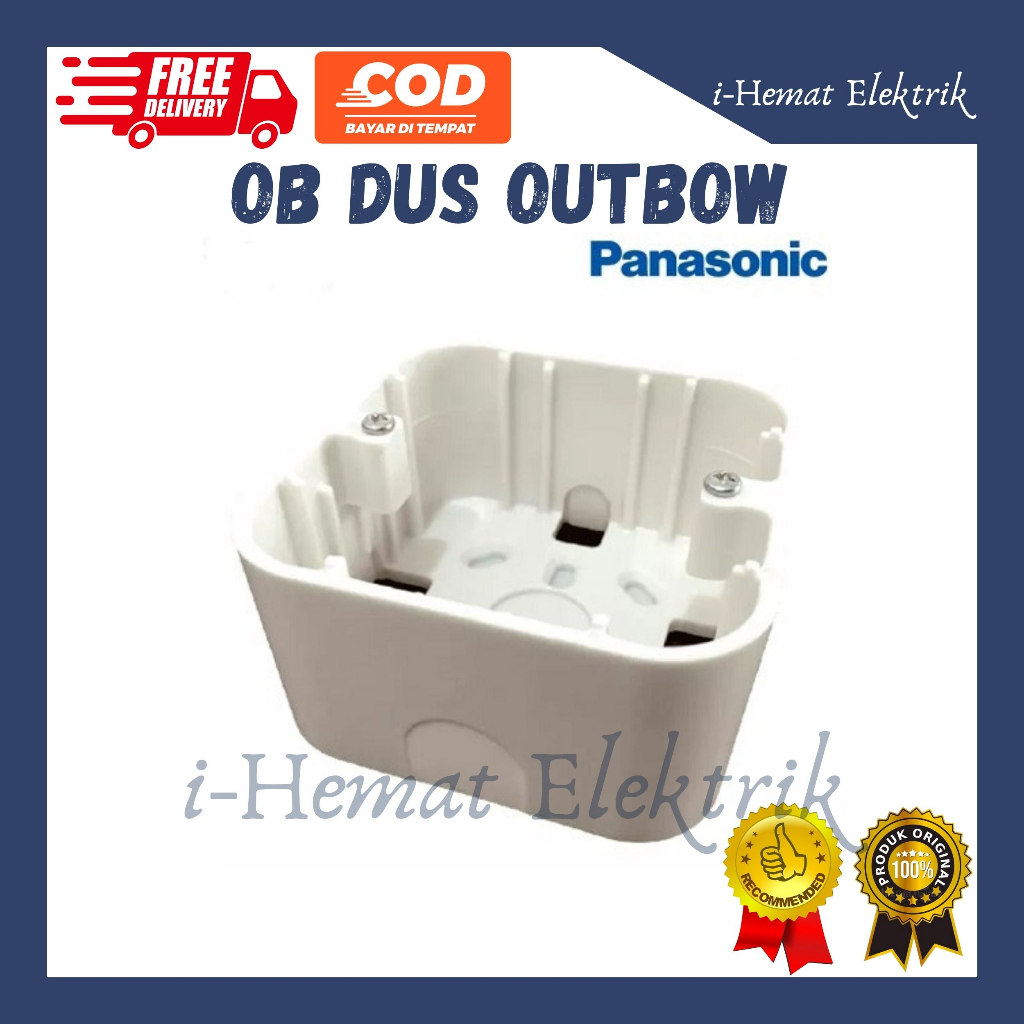 Jual Stop Kontak Saklar Lampu Rumah Outbow OB Morgen Model V Tombol ON ...