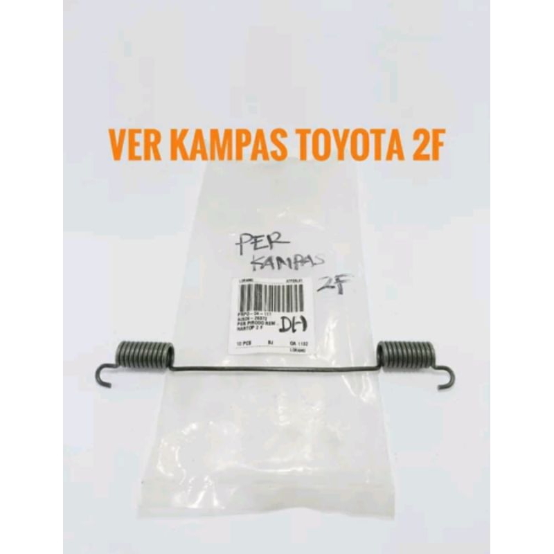 Jual Ver Kampas Rem Toyota 2F Brake Spring Toyota FJ40 Loramo | Shopee ...