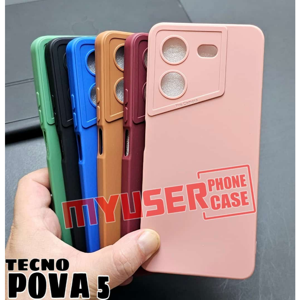 Jual Softcase Tecno Pova 5 Tecno Pova Neo 3 Case Macaron Pro Kamera ...