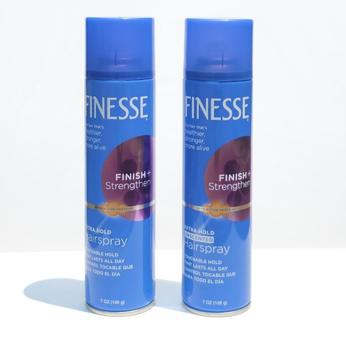 Jual Finesse Finish + Strengthen Aerosol Hairspray EXTRA HOLD (198g