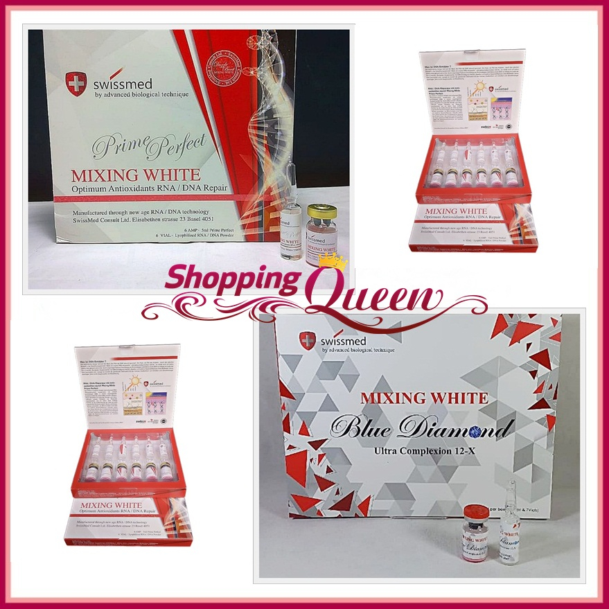 Jual MIXING WHITE Prime Perfect / Blue Diamond Shopee Indonesia