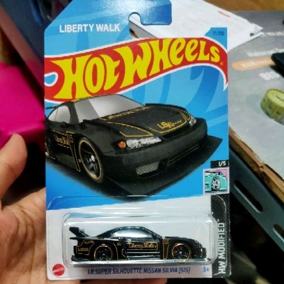 Jual HOT WHEELS LB WK LIMITED LIBERTY WALK GOLD DAN BLACK | Shopee ...