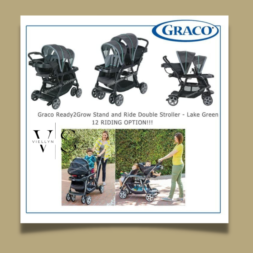 Graco double stroller 12 riding options on sale