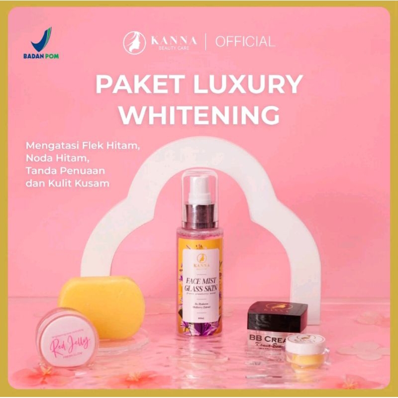 Jual Reseller Resmi Kanna Beauty ( Paket Luxury Whitening Bpom Isi ...