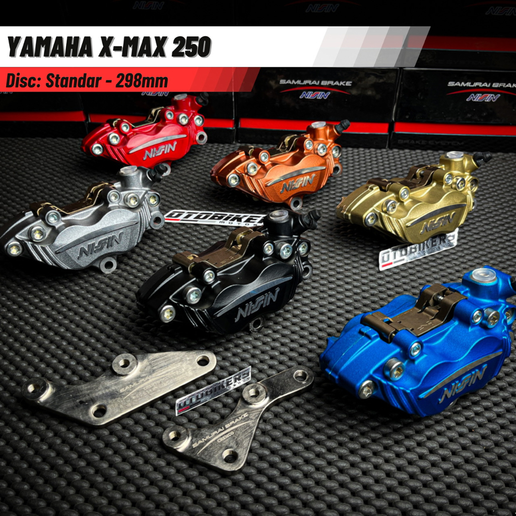 Jual Kaliper Nissin Samurai 4p Yamaha XMAX 250 Ukuran Standar 298 mm 4