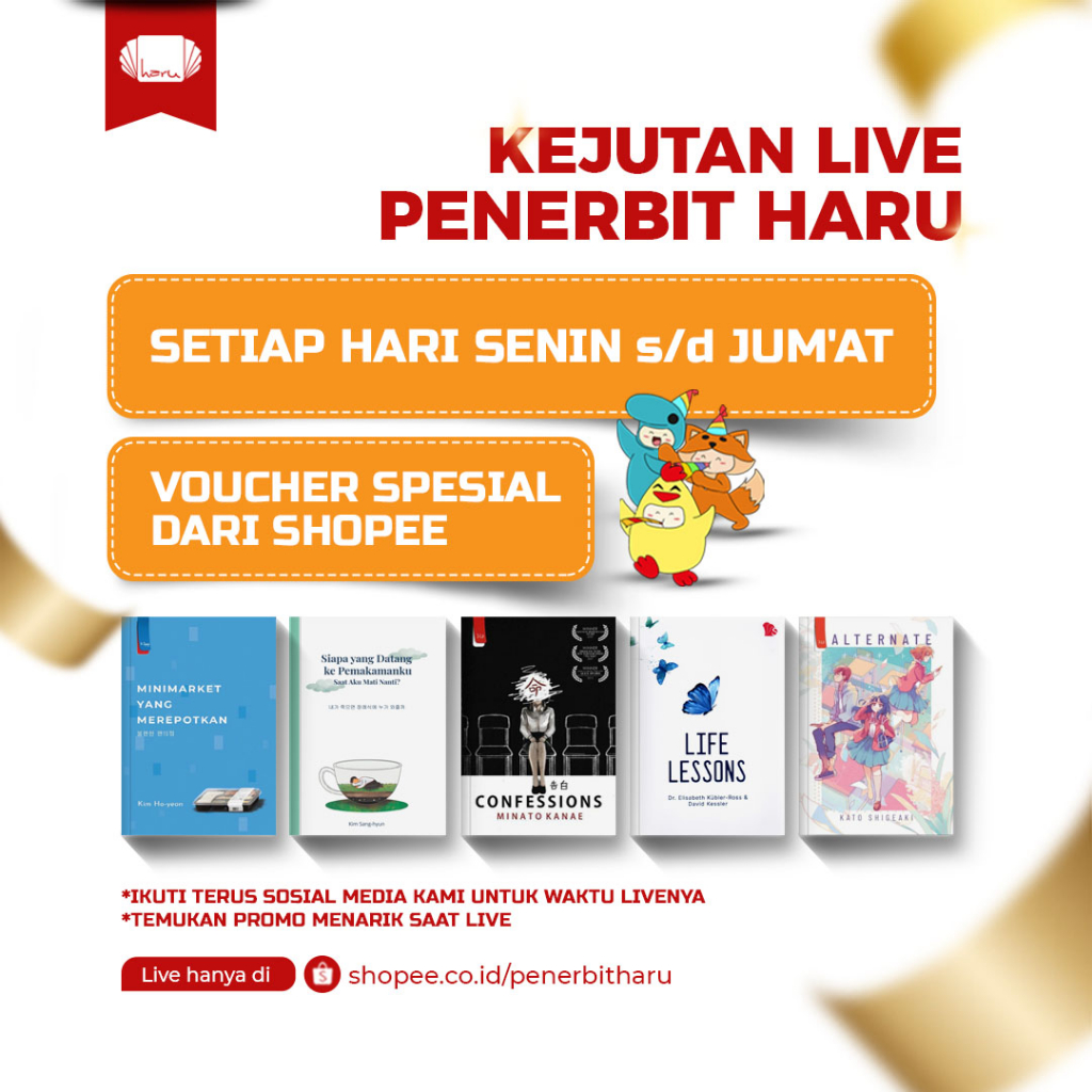 Jual Special Mystery Box Random - Penerbit Haru Grup