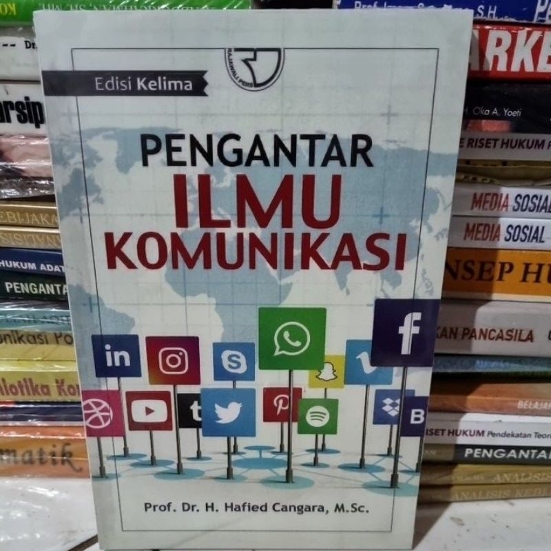 Jual Pengantar Ilmu Komunikasi Edisi 5 By Hafied Cangara | Shopee Indonesia