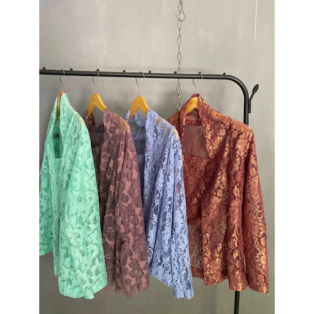 Jual Kebaya Kutubaru Burkat KARTINI JAMAN DULU/Pakaian Tradisional/Baju ...