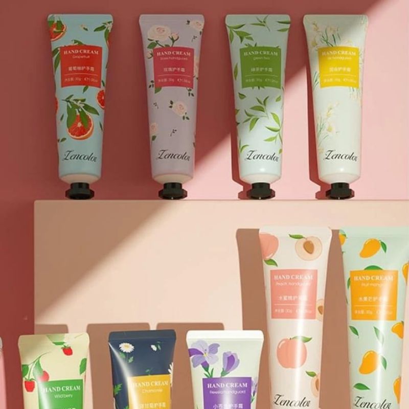 Jual Lencolor Hand Cream Fruit Lotion Moisturizing Gift Nourishing