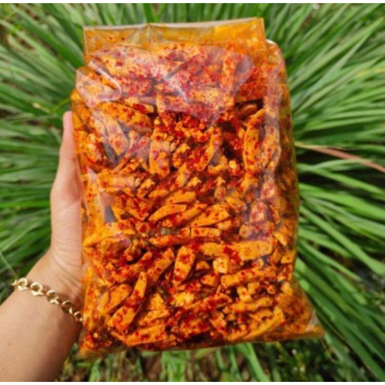 Jual Basreng Sultan Viral Pedas Exstra Daun Jeruk 1 Kg Basreng Viral