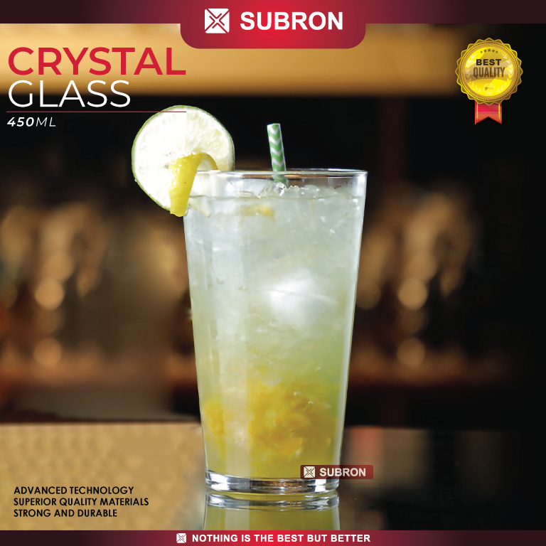 Jual SUBRON Gelas Kaca Aesthetic Tinggi Pendek Polos Mewah Coffe Tea ...
