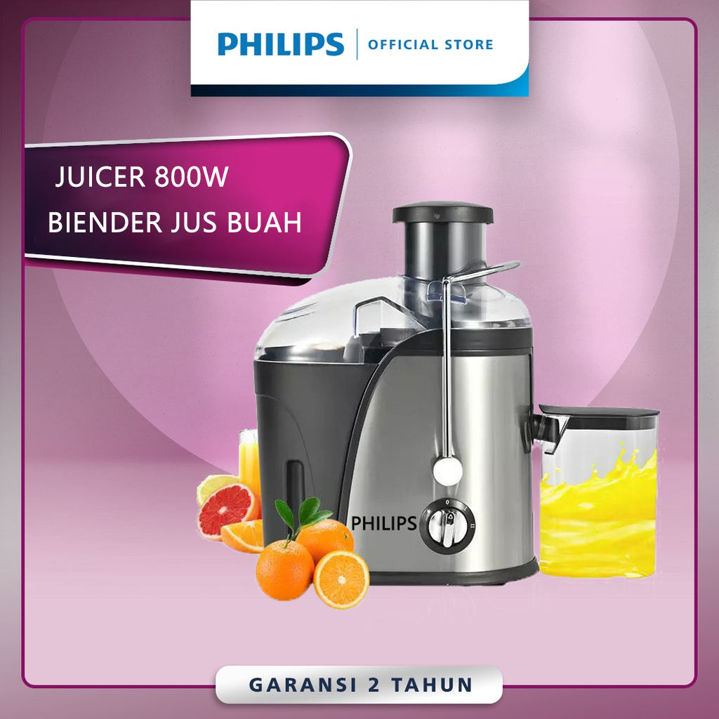 Jual PHILIPS Juicer 800w Juice Blender penggunaan di rumah mesin jus