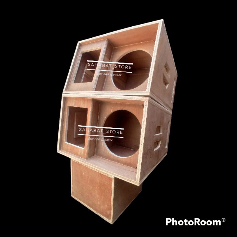 Jual Box Speaker Line Array 8 inch Single Plus Tweeter ( Vacum ) Shopee Indonesia