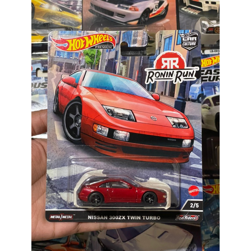 Jual Hotwheels Nissan Zx Twin Turbo Ronin Run Premium Merah Shopee Indonesia