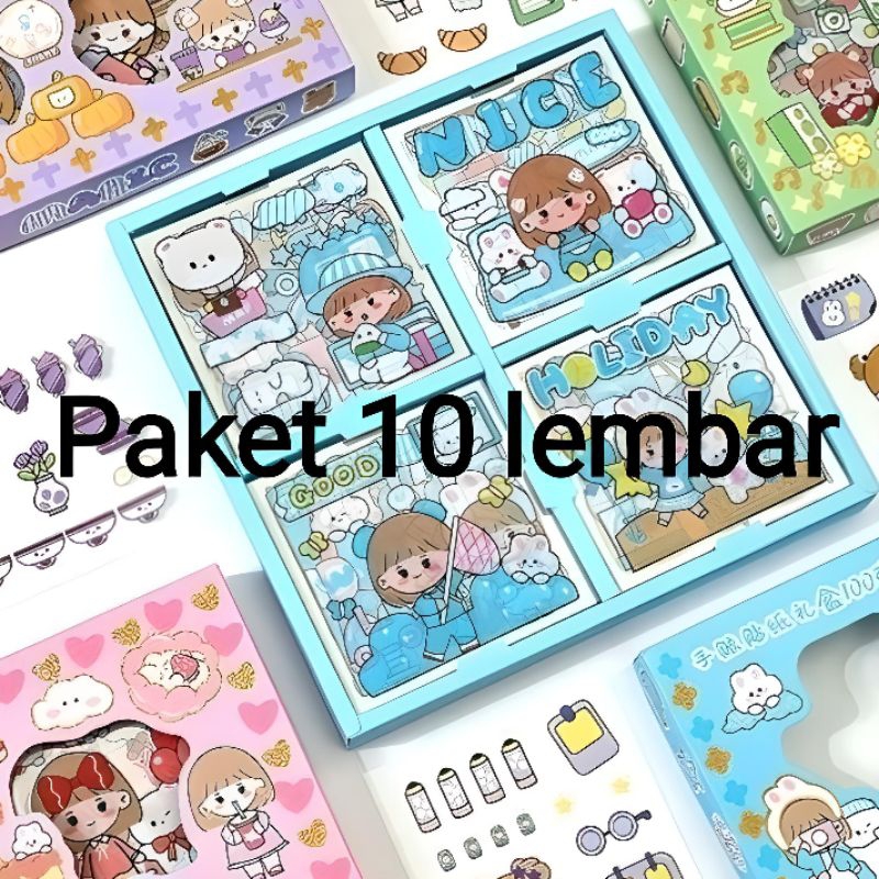 Jual Stiker Momo Transparan Karakter Kartun Lucu Xsemplar Shopee