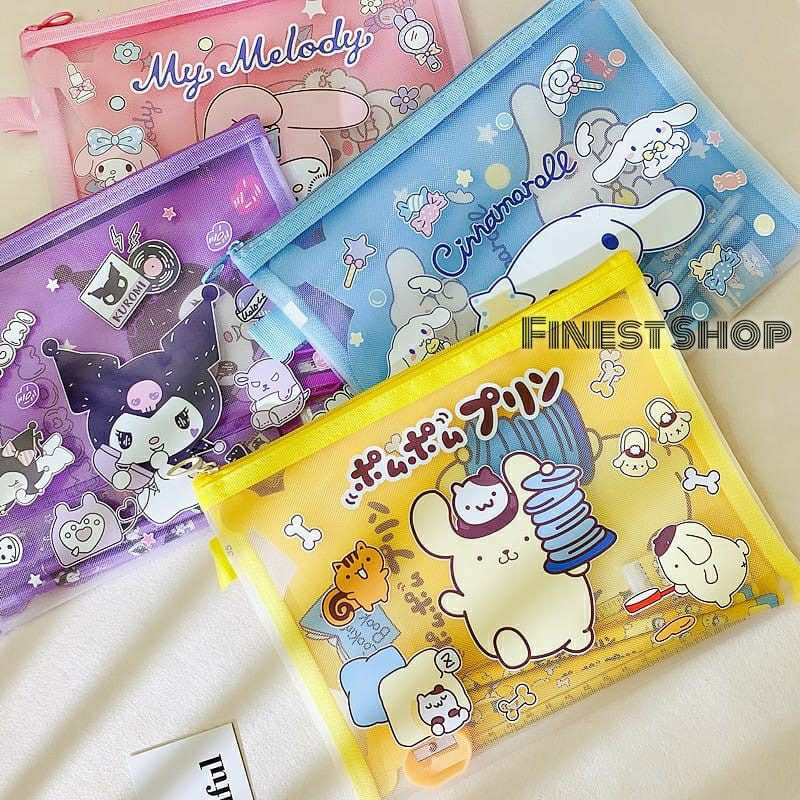 Jual Stationery Set Alat Tulis Sanrio Kuromi Make Up Pouch Serbaguna ...