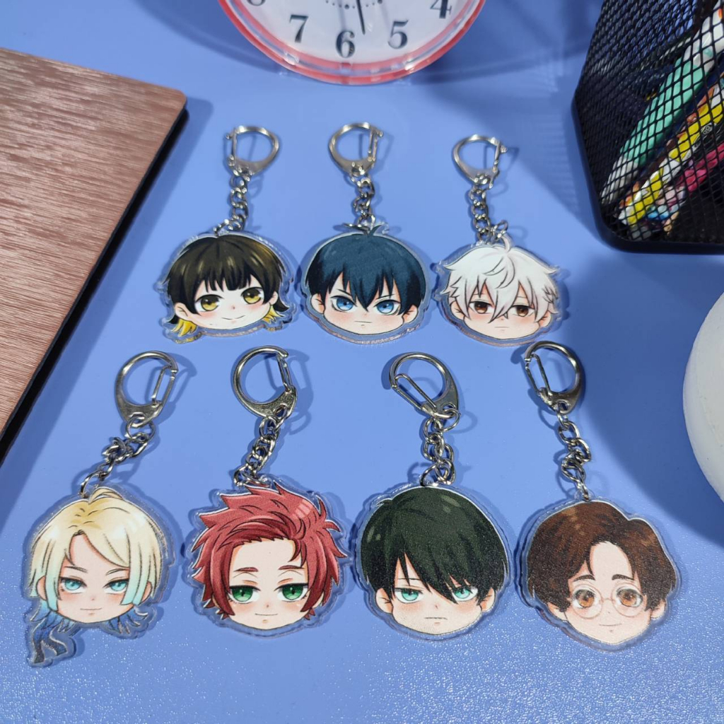 Jual Gantungan Kunci Anime Blue Lock Keychain Nagi Shopee Indonesia