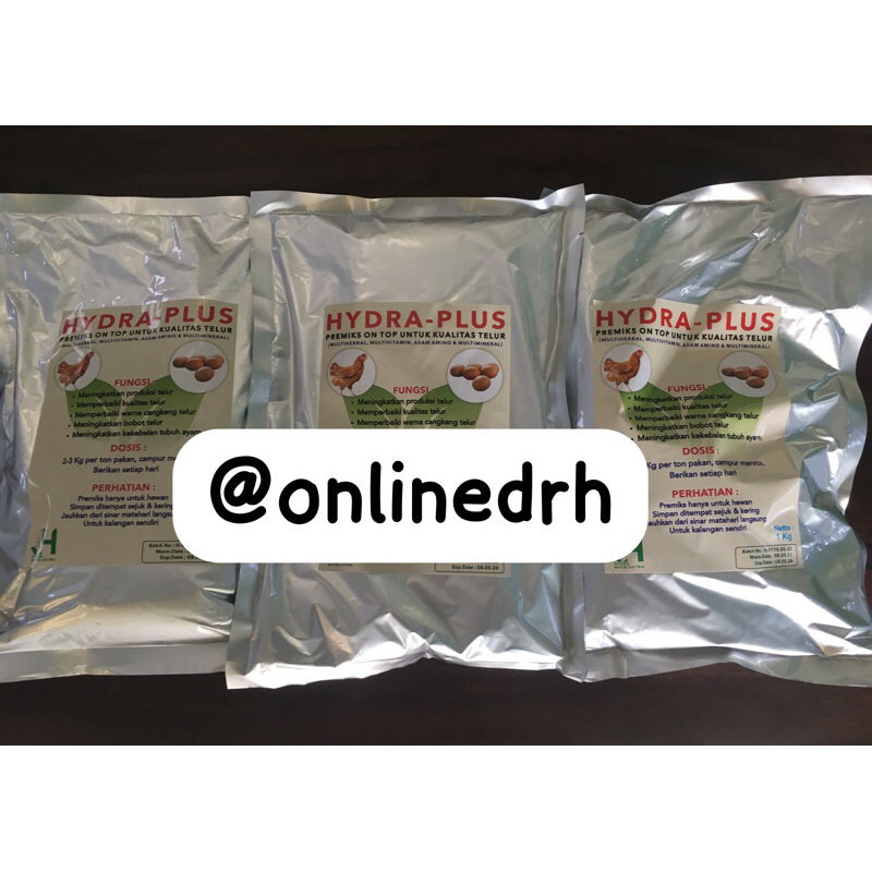 Jual HYDRA PLUS Premiks Ayam Petelur (Layer) Produksi Repack @100 gram ...