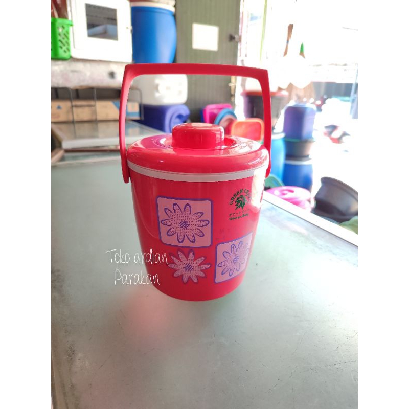 Jual rice bucket greenleaf 1,8 liter / termos nasi / termos es | Shopee ...