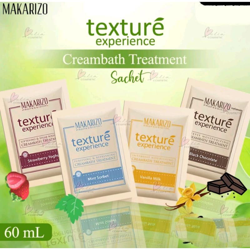 Jual MAKARIZO TEXTURE EXPERIENCE SASHET 60ML | Shopee Indonesia
