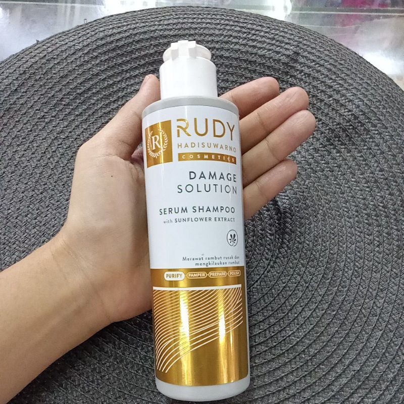 Jual Rudy Hadisuarno Cosmetics Damage Solution Serum Shampoo With