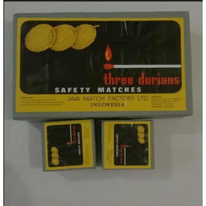 Jual Korek Kayu Three Durians 1 Slop 10 Pack | Shopee Indonesia