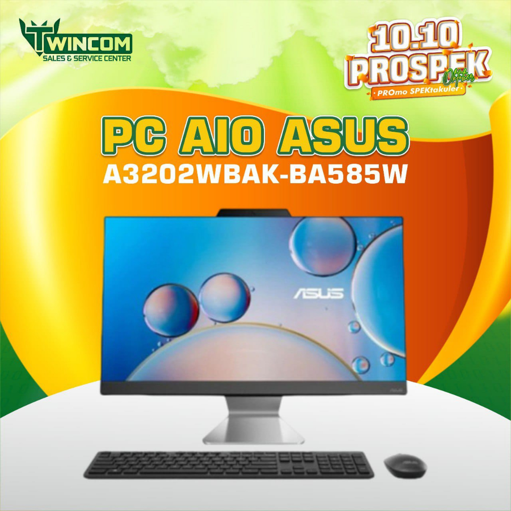 Jual Pc Aio Asus A Wbak Ba W Intel Core I U Gb Gb Ssd