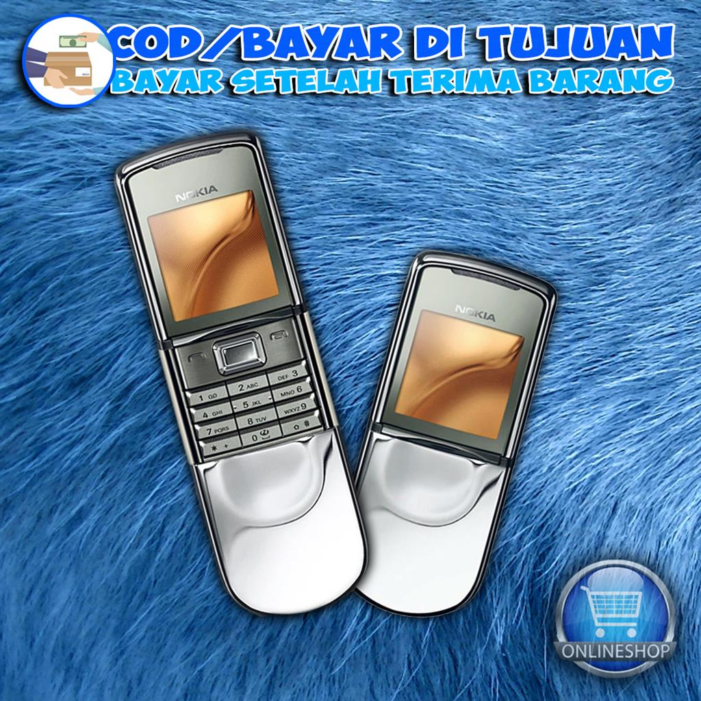 Jual Nokia 8800 Sirocco Single Sim Jadul Mewah Elegan Bergaransi ...