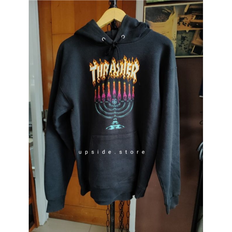 Thrasher hotsell menorah hoodie