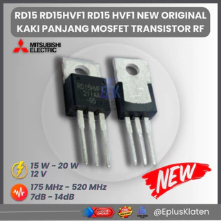 Transistor RD15HVF1 TO220 – 1 Pièce – Neuf – Générique