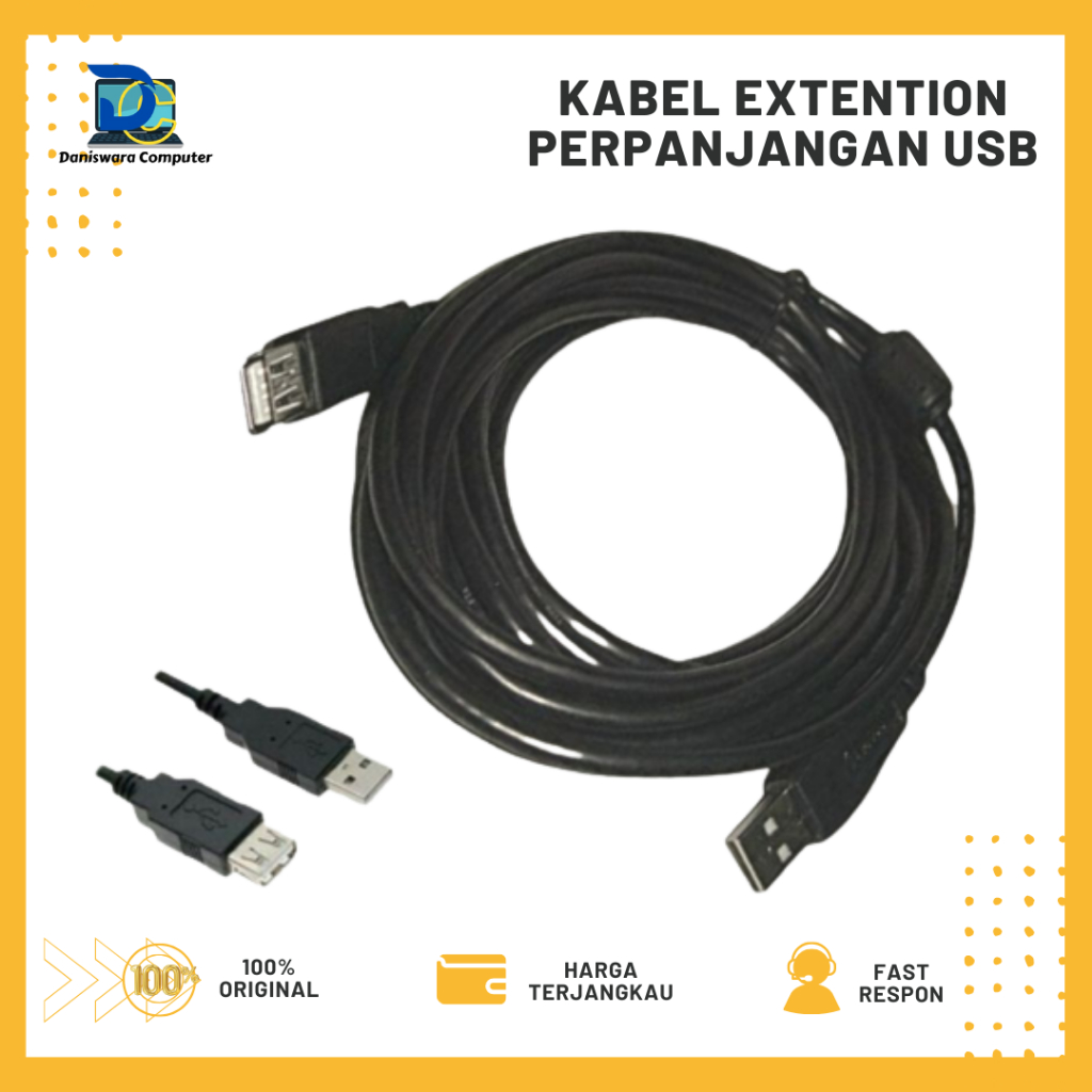 Jual Kabel Perpanjangan USB Extention 10 Meter | Shopee Indonesia