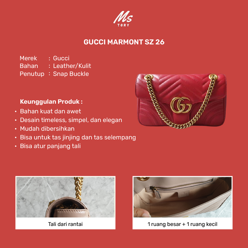 Jual Tas Selempang Gucci Original Model & Desain Terbaru - Harga
