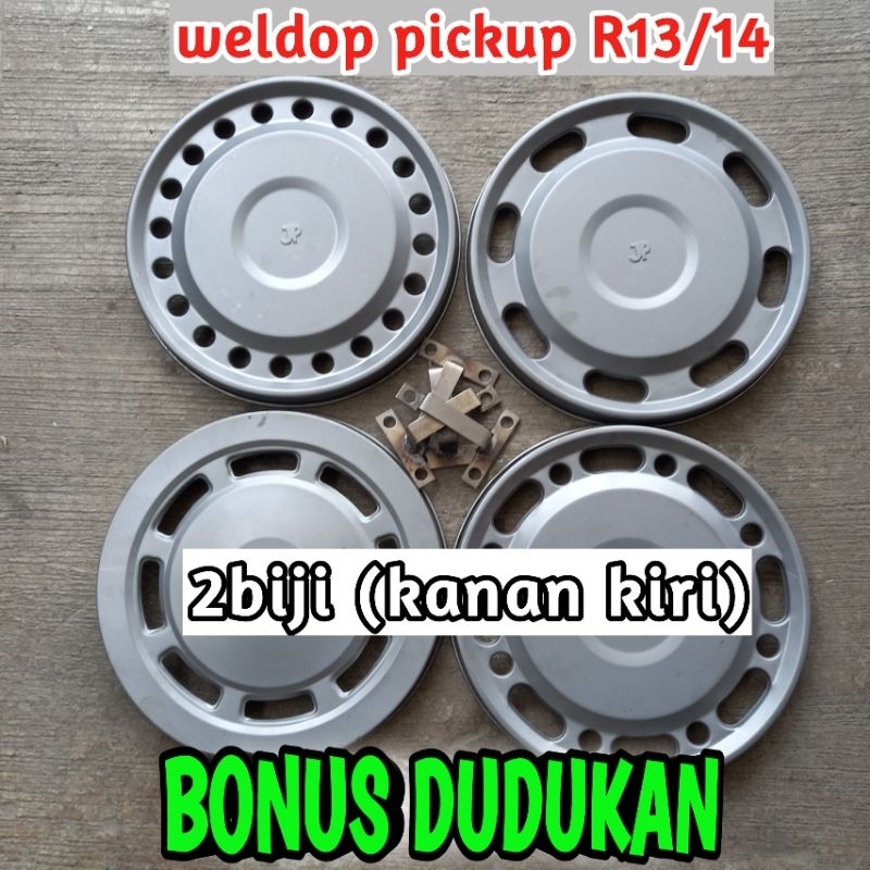 Jual Weldop Ring 13 dan Ring 14 plat besi 2biji kanan kiri | Shopee ...