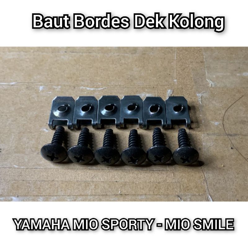 Jual Baut Set Cover Body Dek Kolong Yamaha Mio Sporty Mio Smile