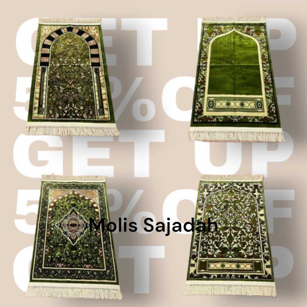 Jual Sajadah RAUDHA Premium grade A Bulu Halus Super Tebal raudha ...