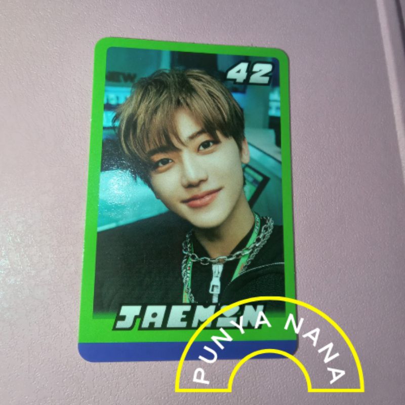 Jual Ready Stock Pc Photocard Official Trading Card Jaemin Nct Dream Glitch Mode Shopee