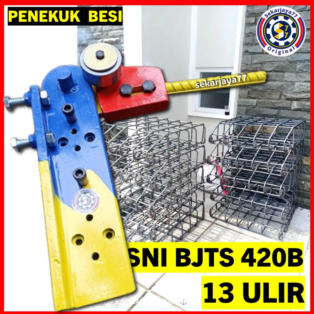 Jual Penekuk Besi Beton 13 Ulir 13D 13mm BJTS 420B Sekarjaya77 SJBb04 ...