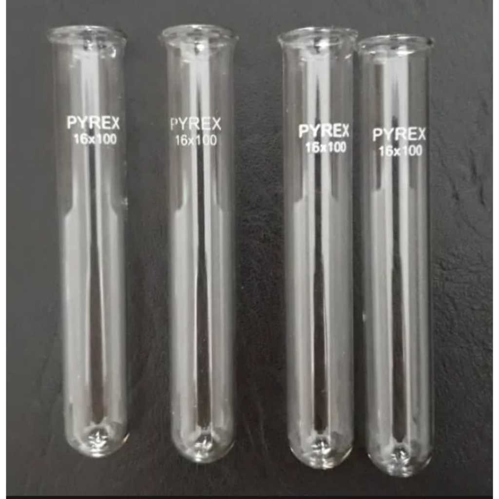 Jual Tabung Reaksi 16x100mm PyrexTest Tube Kaca | Shopee Indonesia