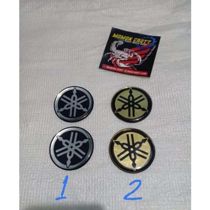 Jual Emblem Sticker Timbul Logo Garputala Yamaha Stiker Timbul Karet Resin Shopee Indonesia