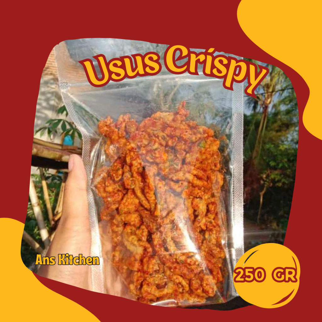 Jual Usus Ayam Crispy Kripik Usus Gram Shopee Indonesia