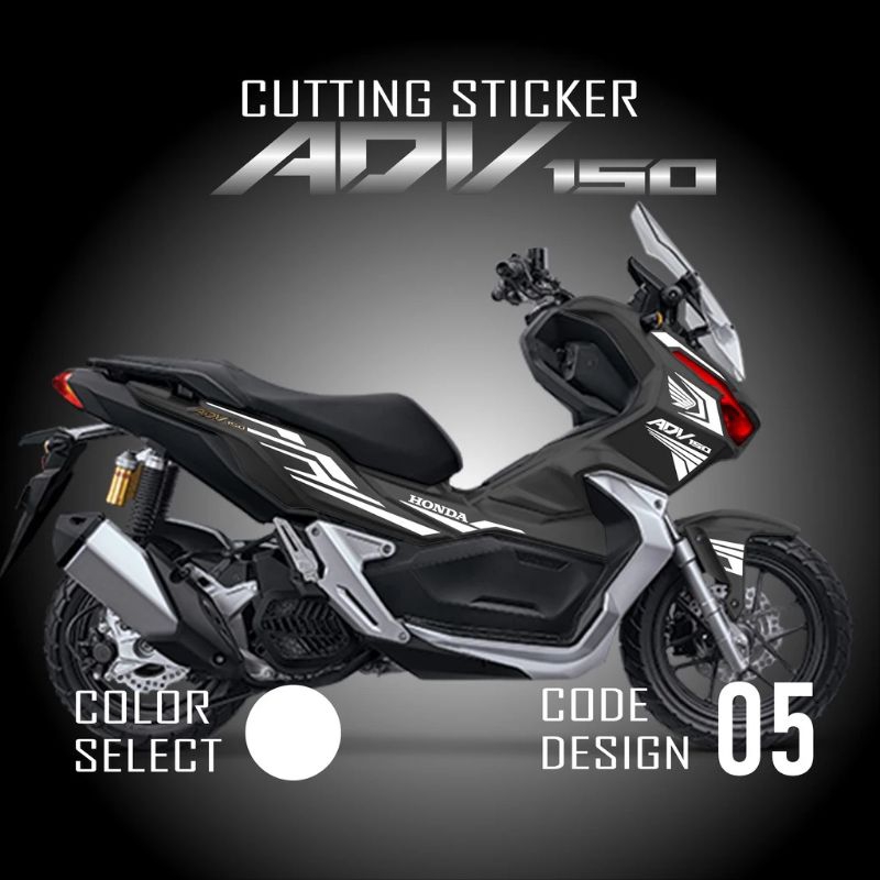 Jual Cutting sticker Striping Honda ADV 150 simpel | Shopee Indonesia