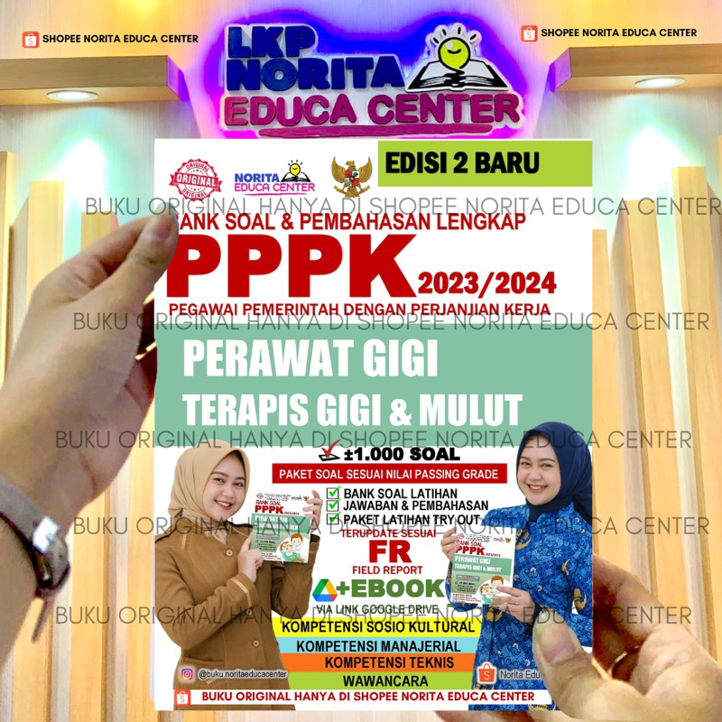 Jual Buku Pppk Perawat Gigi Terapis Gigi Dan Mulut Shopee Indonesia