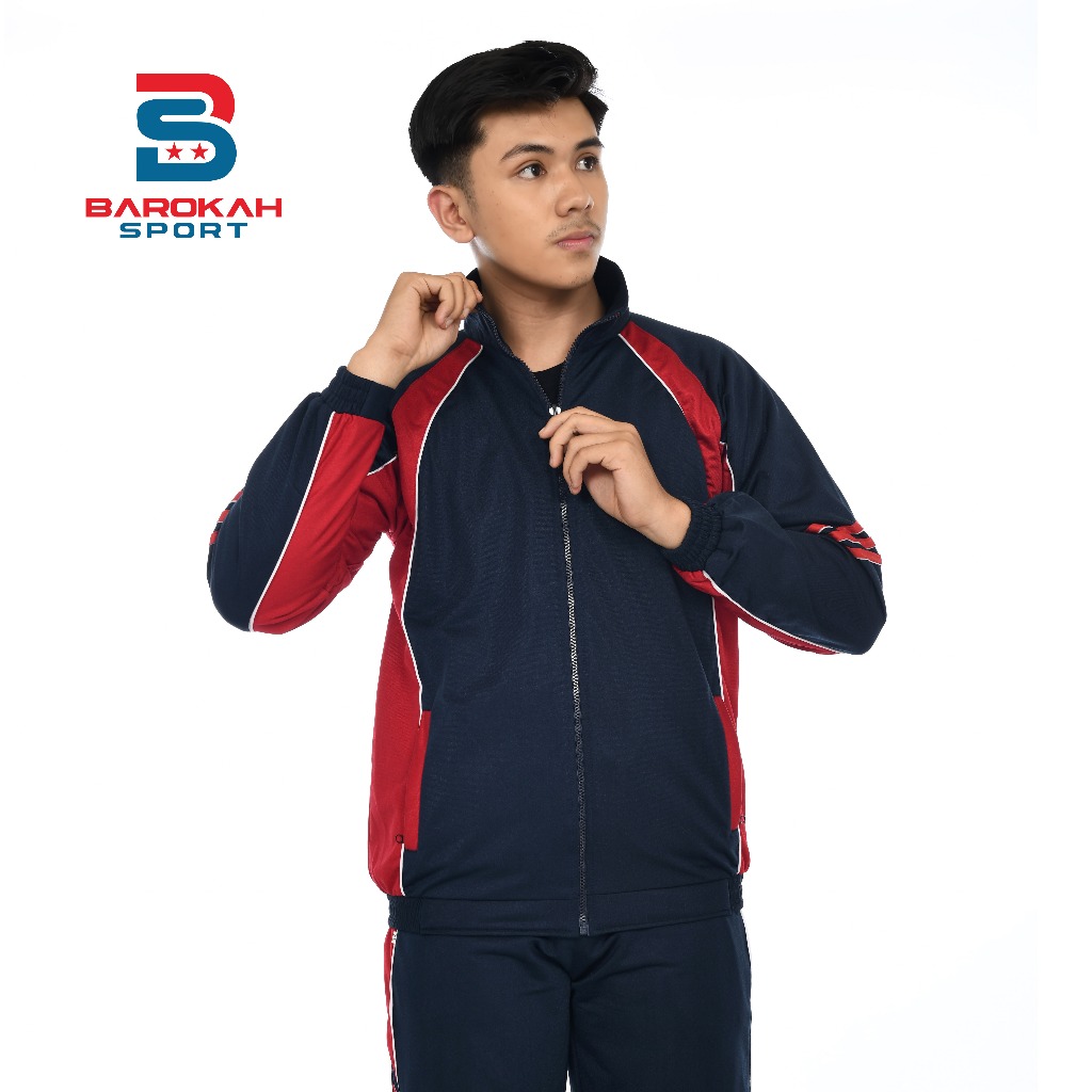 Jual Barokah Sport/fashion Pria/Jaket Olahraga/jaket Training/jaket ...