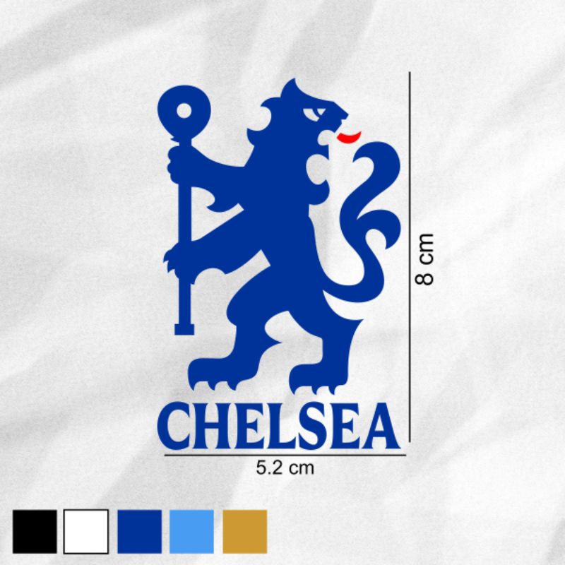 Jual STICKER CUTTING LOGO CHELSEA STIKER BOLA | Shopee Indonesia