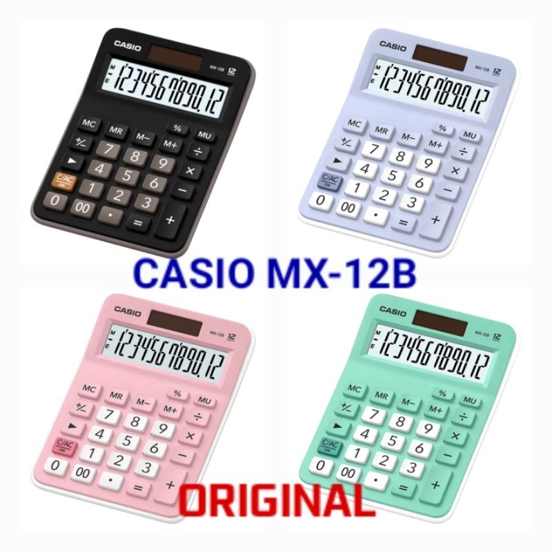 Jual Kalkulator Calculator Casio MX-12B (Original) | Shopee Indonesia