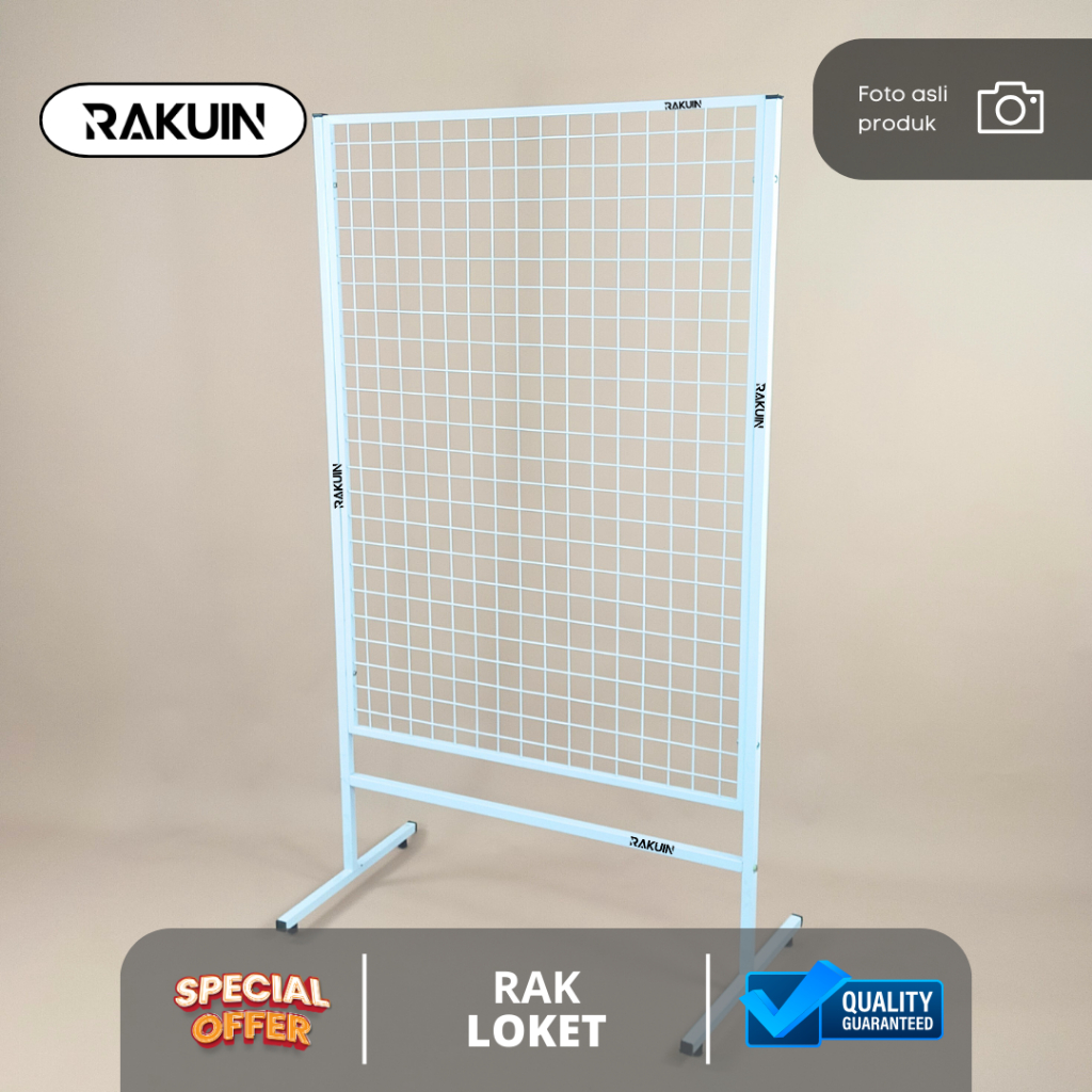 Jual RAK LOKET - RAK AKSESORIS KAWAT DISPLAY / RAK WIRE GRID - RAKUIN ...