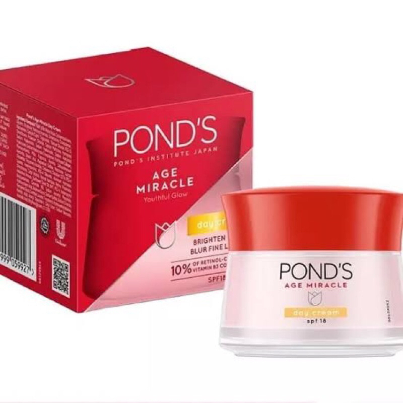 Jual Pond's Age Miracle 10g Ponds Day CreamNight Cream Moisturizer